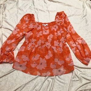 NWT Floral Blouse